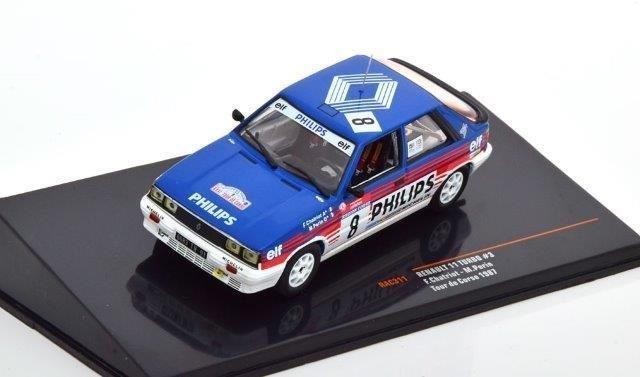 1:43 RENAULT 11 Turbo #8 "Philips" Chatriot/Perin Rally Tour de Corse 1987