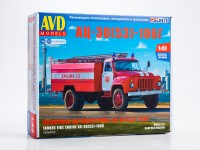 1:43 Сборная модель Пожарная автоцистерна АЦ-30(53)-106Г