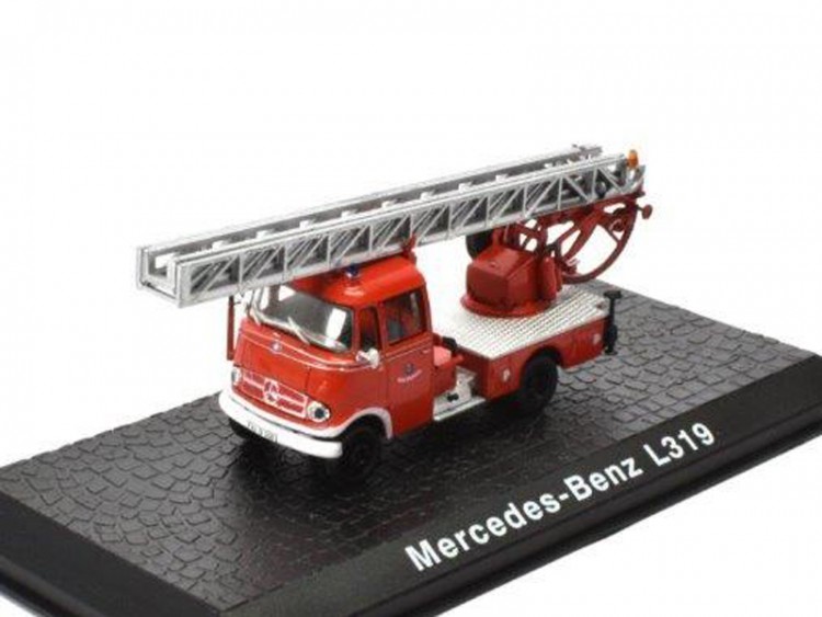 1:72 MERCEDES-BENZ L319 пожарная лестница 1961