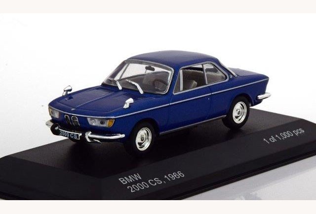 1:43 BMW 2000 CS 1966 Metallic Blue