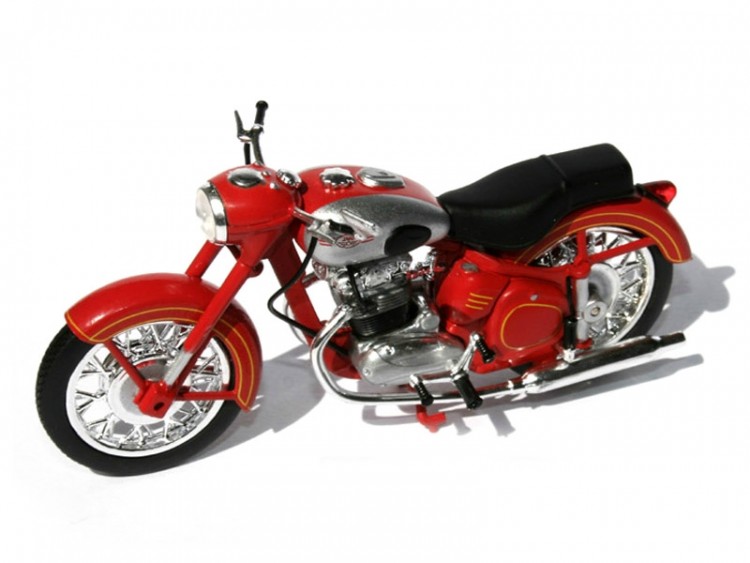 1:24 мотоцикл JAWA 500 1956