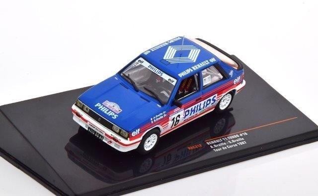 1:43 RENAULT 11 Turbo #16 "Philips" Oreille/Oreille Rally Tour de Corse 1987