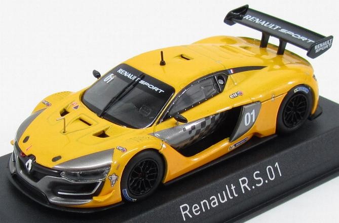 1:43 RENAULT R.S.01 Presentation Car 2015 Yellow 