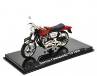 1:24 мотоцикл NORTON Commando 750 1969 Red