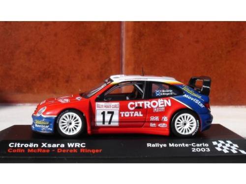 1:43 CITROEN Xsara WRC C. McRae #17 Rallye Monte Carlo 2003