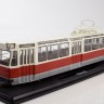 1:43 Трамвай ЛМ-68, белый / красный / серый