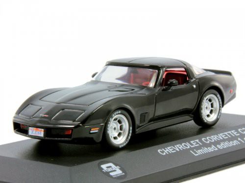 1:43 CHEVROLET Corvette C3 1980 Black