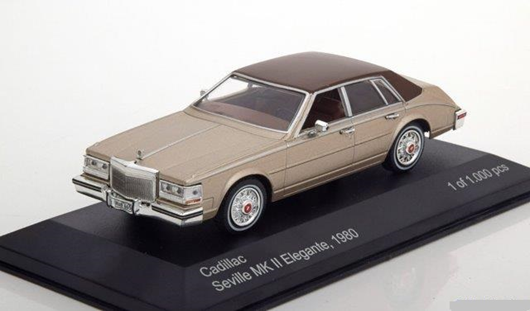 1:43 CADILLAC Seville MK II Elegante 1980 Gold Metallic/Brown