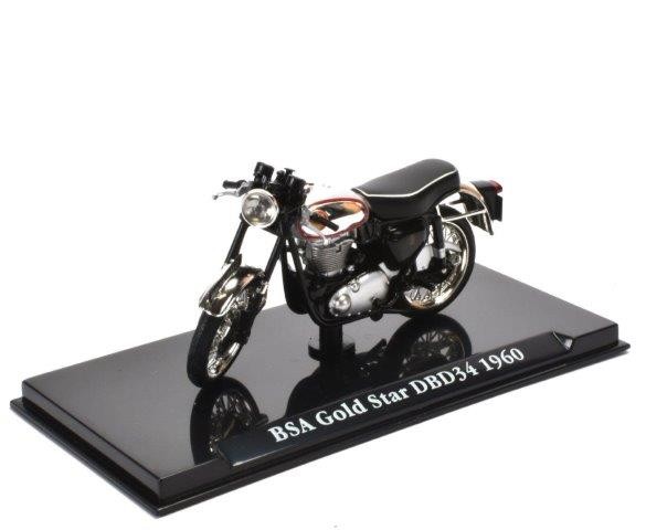 1:24 мотоцикл BSA Gold Star DBD34 1960 Black