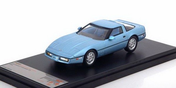 1:43 CHEVROLET Corvette C4 1984 Metallic Light Blue