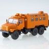 1:43 Уральский грузовик 4322 кунг, оранжевый