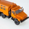 1:43 Уральский грузовик 4322 кунг, оранжевый