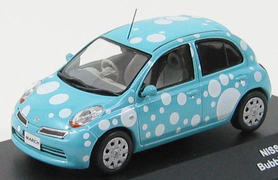 1:43 Nissan March "Bubble" 2009 (blue)