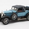 1:43 MERCEDES-BENZ 630K Sport Cabriolet by Hibbard & Darrin #38182 (закрытый) 1927 Blue/Light Blue