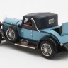 1:43 MERCEDES-BENZ 630K Sport Cabriolet by Hibbard & Darrin #38182 (закрытый) 1927 Blue/Light Blue