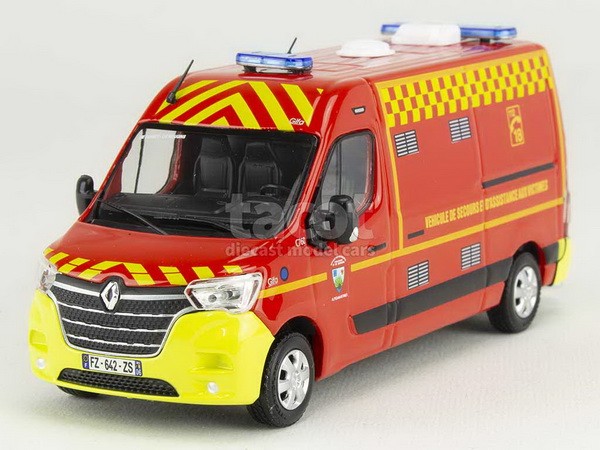 1:43 RENAULT Master III VSAV SDIS 06 (пожарный) 2019  