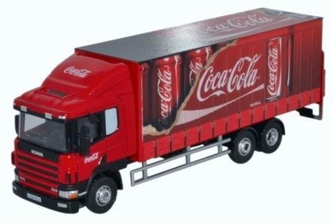 1:76 SCANIA 94D260 6х4 фургон "Coca Cola" 2007