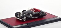 1:43 MERCEDES-BENZ 540K Special Roadster Sindelfingen #421987 (красный салон) 1939 Black