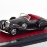 1:43 MERCEDES-BENZ 540K Special Roadster Sindelfingen #421987 (красный салон) 1939 Black