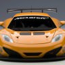 1:18 McLaren MP4-12C GT3 Presentation Car 2011 Orange Metallic