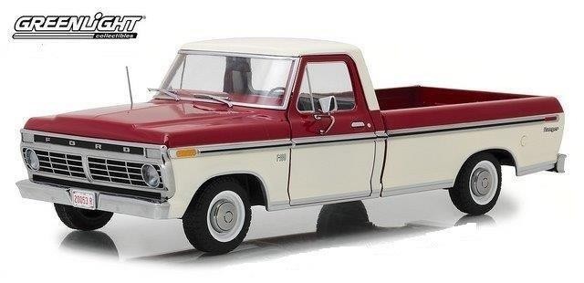1:18 FORD F-100 пикап 1973 Red and White 
