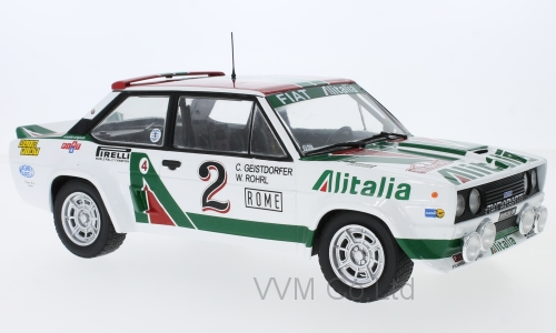 1:18 FIAT 131 Abarth #2 "Alitalia" W.Rohrl/C.Geistdoerfer Rally Monte Carlo 1978
