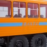 1:43 ЗИЛ-131 вахтовый автобус (хаки-оранжевый)