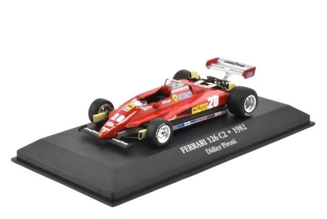 1:43 FERRARI 126 C2 #28 Didier Pironi "Scuderia Ferrari" 2 место 1982