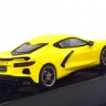 1:43 CHEVROLET Corvette (C8) Stingray 2020 Yellow