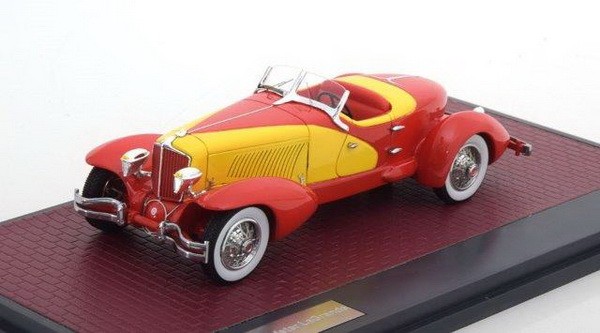 1:43 CORD L-29 Speedster by LaGrande 1931 Yellow/Red