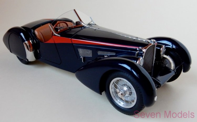 1:18 Bugatti 57 SC Corsica Roadster 1938, L.e. 300 pcs. (red stripes)