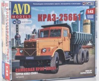 1:43 Сборная модель КрАЗ-256Б1