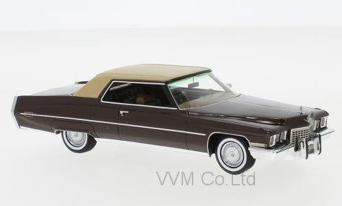 1:43 CADILLAC Coupe DeVille 1972 Metallic Brown/Beige