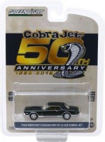 1:64 MERCURY Cougar XR-7 GT-E 428 Cobra Jet 50th Anniversary 1968 Black