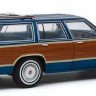 1:18 FORD LTD Country Squire 1979 Midnight Blue/Wood 