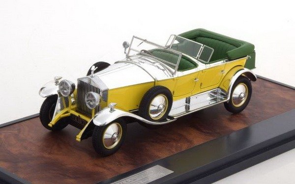 1:43 ROLLS ROYCE Phantom Tourer by Barker #820R 1929 Yellow/Aluminium
