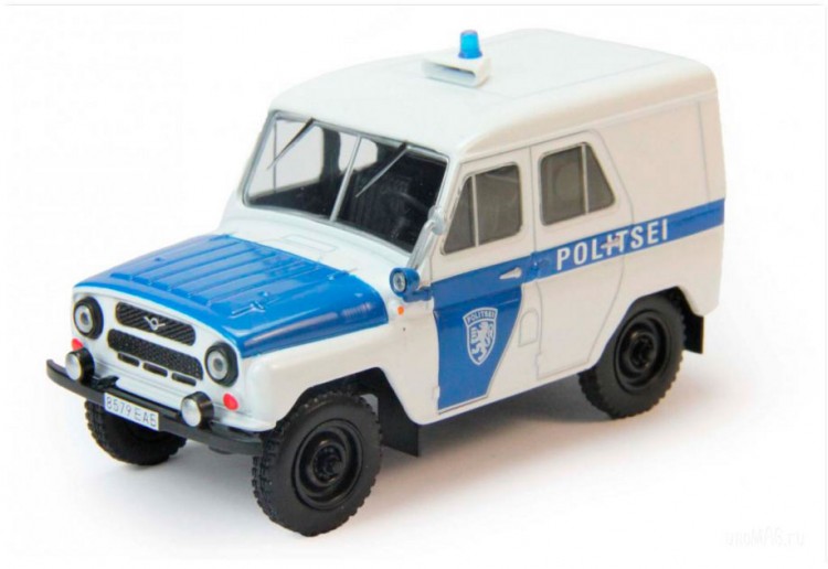 1:43 # 74 УАЗ 469 Полиция Эстонии