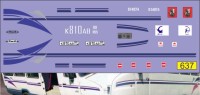 1:43 набор декалей ЗиЛ-325000 автобус 