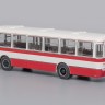 1:43 Автобус 677М (1978), бело-красный