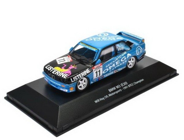 1:43 BMW M3 (E30) #11 Will Hoy "VL Motorsport" BTCC Champion 1991