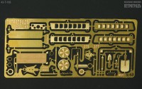 1:43 Фототравление Набор для доработки кабины и капота моделей 375 и 377