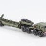 1:43 МАЗ-537 с полуприцепом-тяжеловозом, хаки