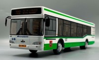1:43 МАЗ-103 рестайлинговый (Москва), бело-зеленый