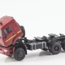 1:43 KAMскиий грузовик-65225 седельный тягач (рестайлинг), вишневый