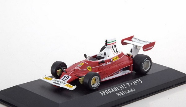 1:43 FERRARI 312 T #12 Niki Lauda "Scuderia Ferrari" Чемпион мира 1975