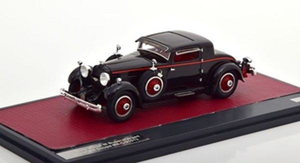 1:43 STUTZ M SuperCharged Lancefield Coupe 1930 Black