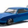 1:18 DODGE Charger Daytona Custom 1969 Blue with White