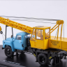 1:43 Автокран КС-1562Б (53), голубой / желтый