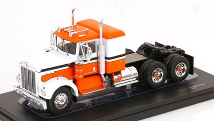 1:43 седельный тягач KENWORTH W925 1970 White/Orange 
