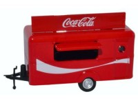 1:76 Mobile Trailer "Coca Cola" 2017 Red